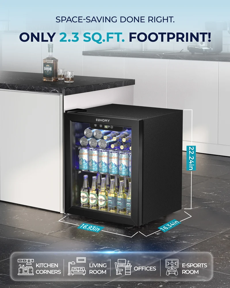Euhomy Fizz 60 Beverage Refrigerator