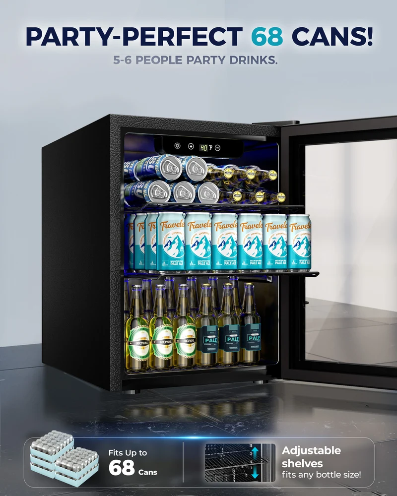 Euhomy Fizz 60 Beverage Refrigerator