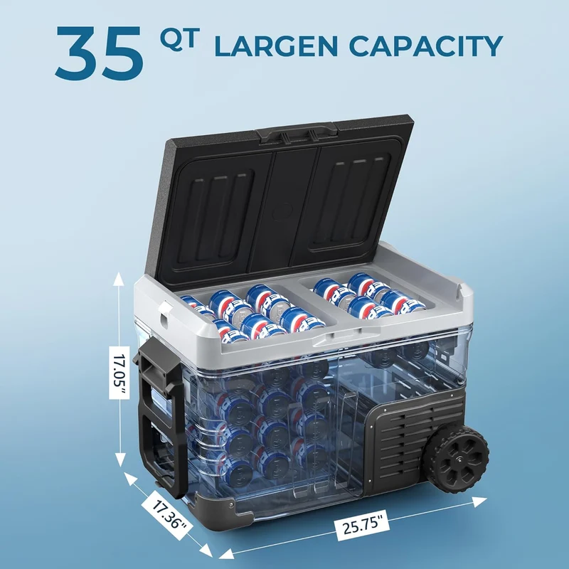 Euhomy Rover W4 Car Refrigerator (37QT/53QT)