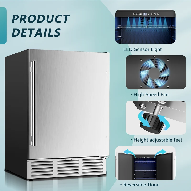 Euhomy Pulse 150 Beverage Refrigerator