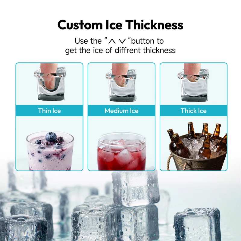 Euhomy Lucid M3 Cube Commercial Ice Maker