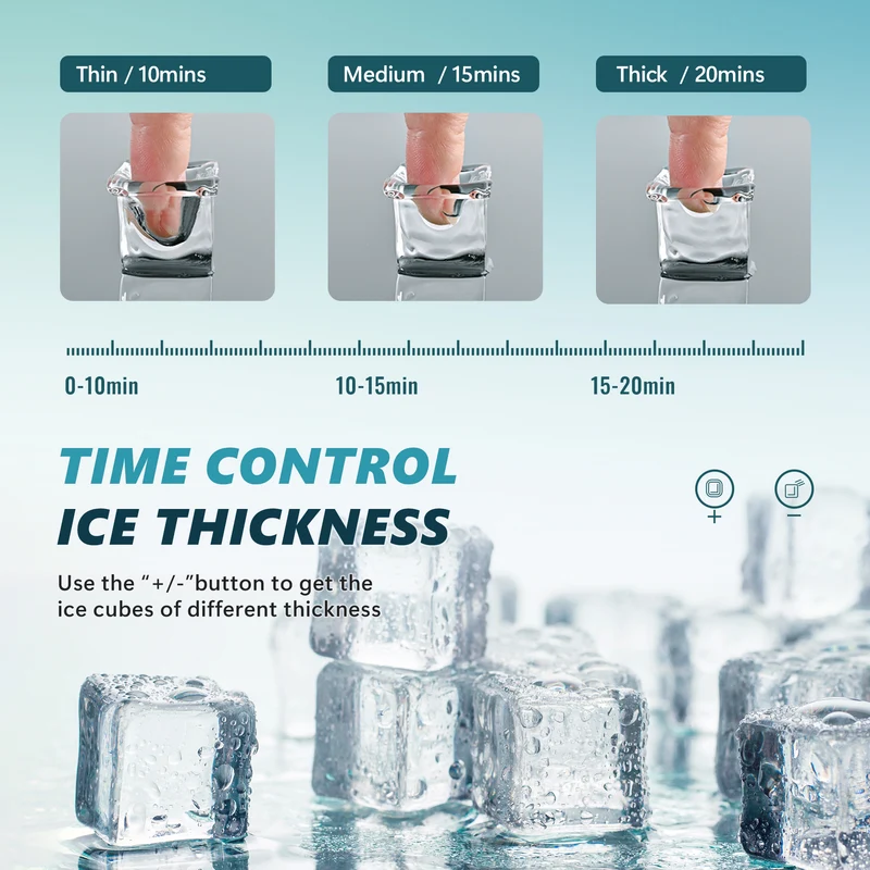 Euhomy Tile Plus Cube Ice Maker