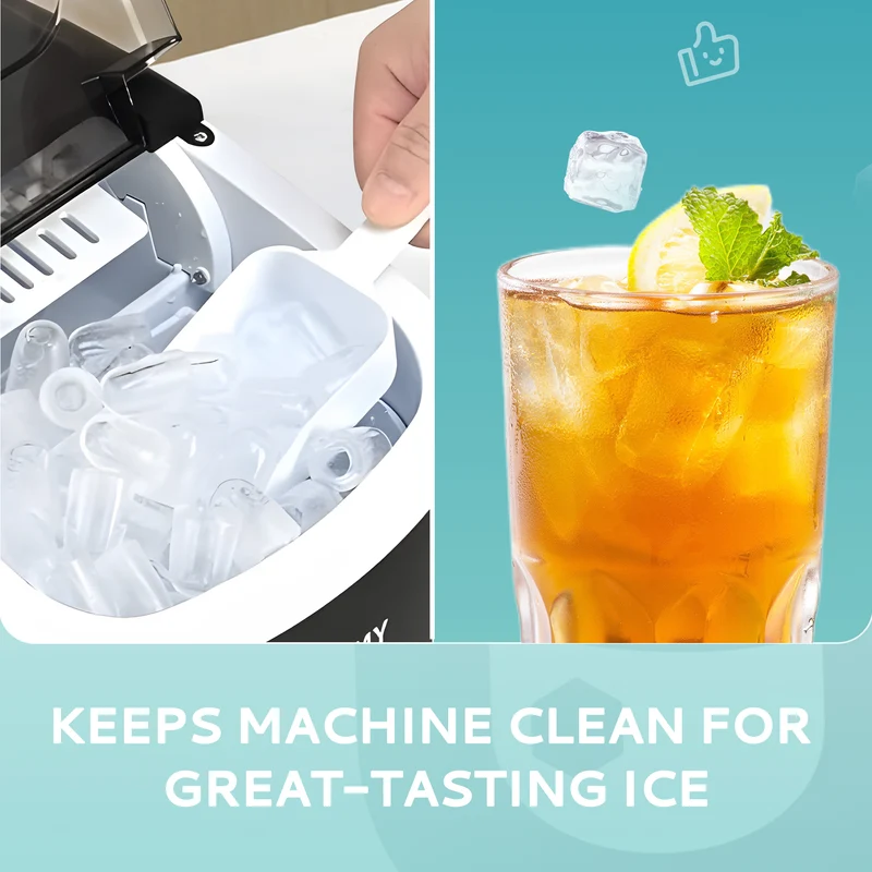 Euhomy Ice Maker Cleaner - 16/32 Fl OZ, Safe and Odor Free, Powerful Cleansing, Universal Compatibility for Ice Makers