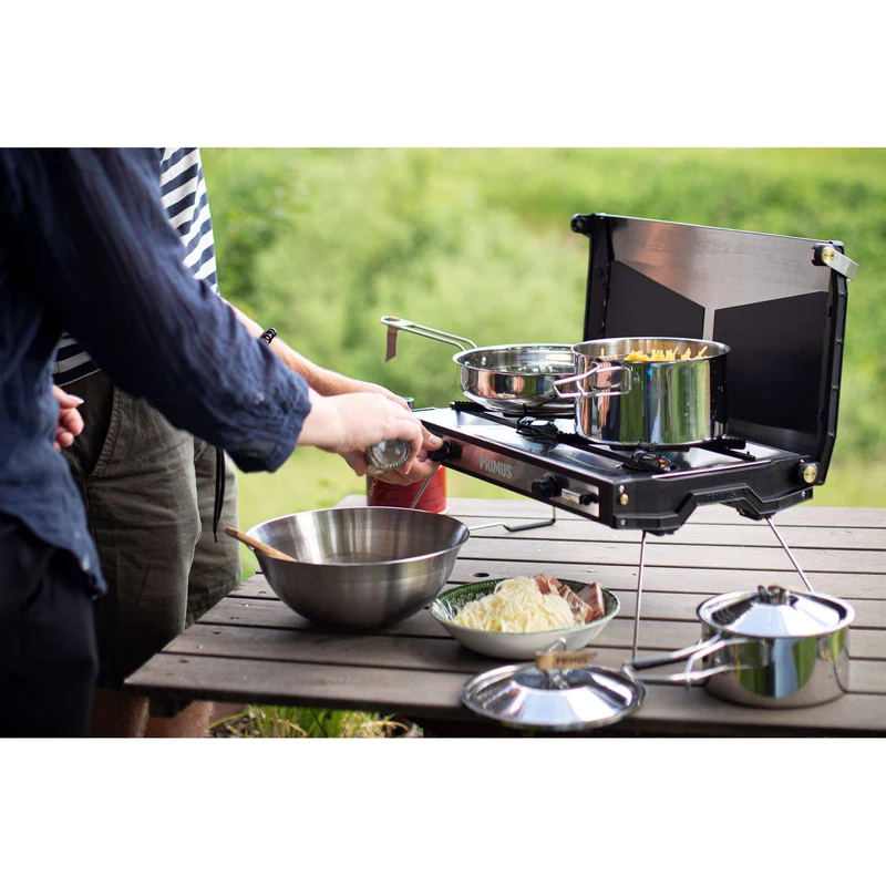 CAMPFIRE COOKSET S.S. LARGE - Campinggeschirr