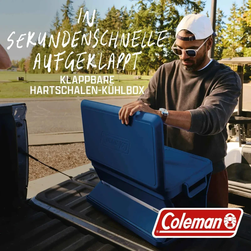 Coleman Snap ‘N Go 35QT | 33 Liter faltbare Kühlbox | 2 Tage Kühlung