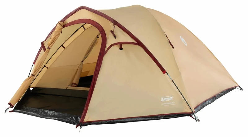 Coleman Darwin 4 Plus Summer | leichtes Kuppelzelt mit Vorraum | 4 Personen