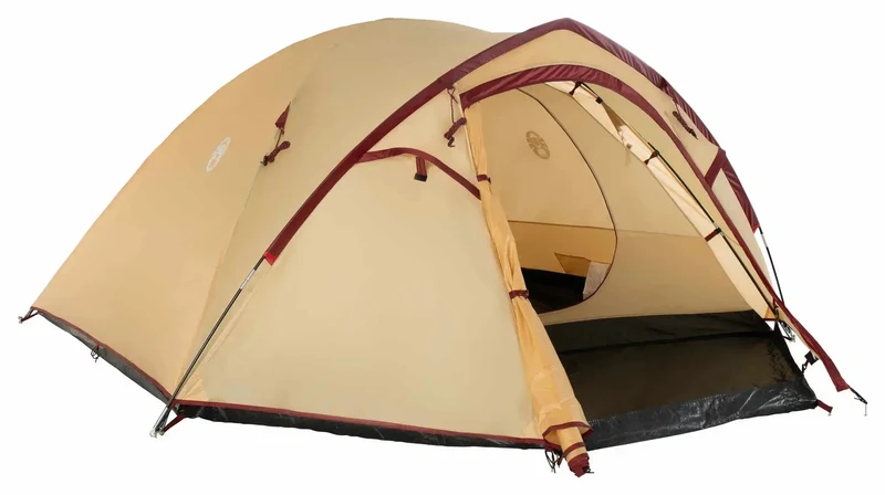 Coleman Darwin 4 Plus Summer | leichtes Kuppelzelt mit Vorraum | 4 Personen