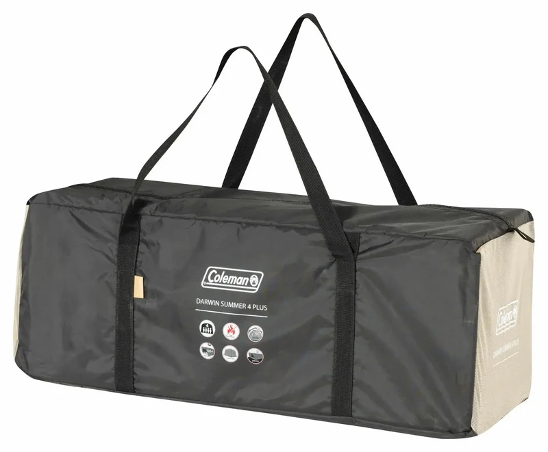 Coleman Darwin 4 Plus Summer | leichtes Kuppelzelt mit Vorraum | 4 Personen