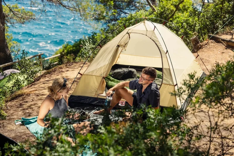 Coleman Darwin 3 Plus Summer | leichtes Kuppelzelt mit Vorraum | 3 Personen