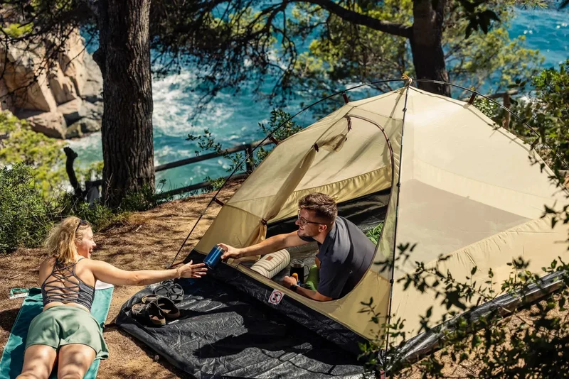 Coleman Darwin 3 Plus Summer | leichtes Kuppelzelt mit Vorraum | 3 Personen