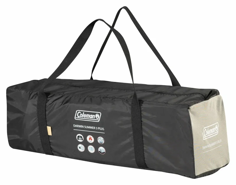 Coleman Darwin 3 Plus Summer | leichtes Kuppelzelt mit Vorraum | 3 Personen