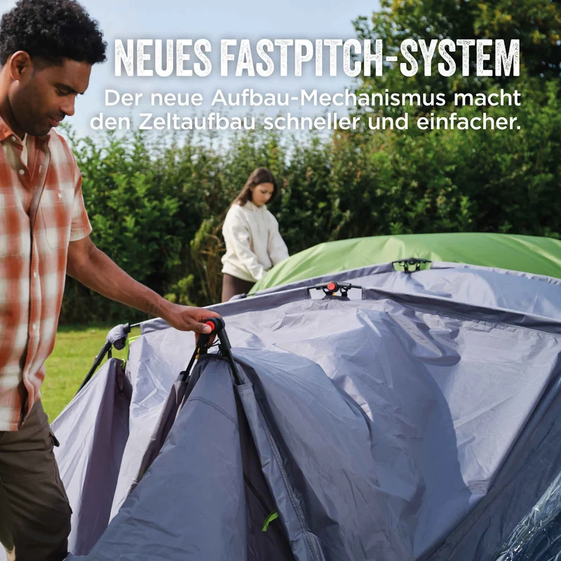 Coleman FastPitch Victoria Falls 4 BlackOut Familienzelt | 4 Personen
