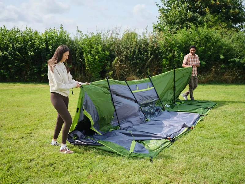 Coleman FastPitch Victoria Falls 4 BlackOut Familienzelt | 4 Personen
