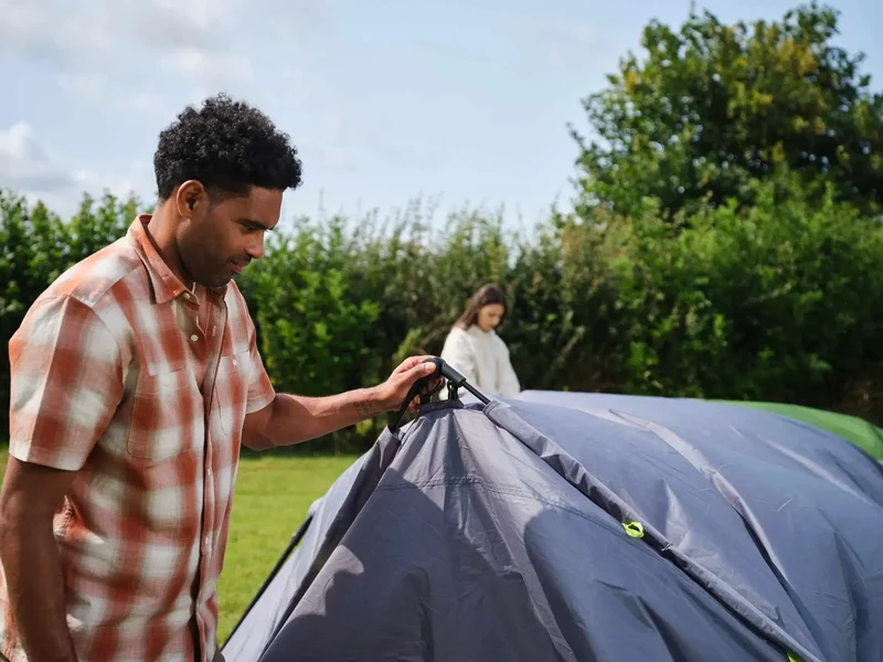 Coleman FastPitch Victoria Falls 4 BlackOut Familienzelt | 4 Personen