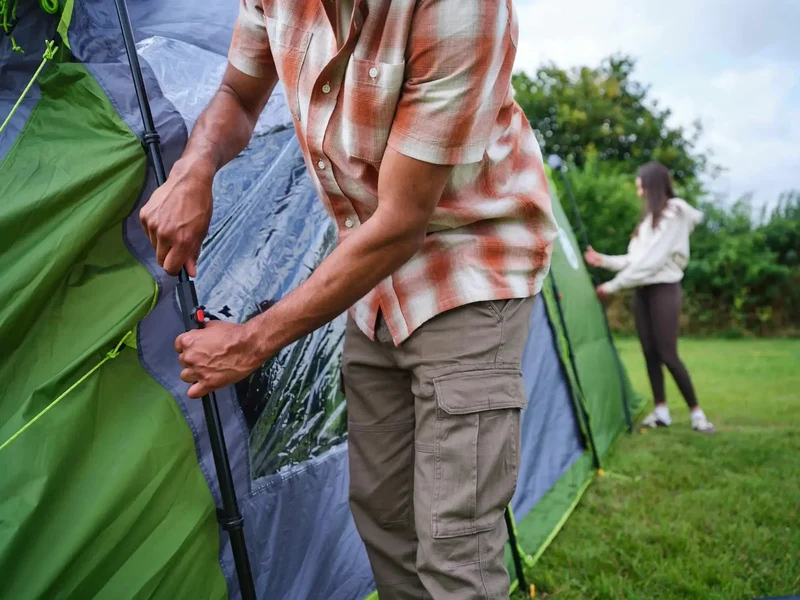 Coleman FastPitch Victoria Falls 4 BlackOut Familienzelt | 4 Personen