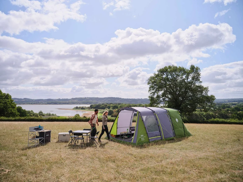 Coleman FastPitch Victoria Falls 4 BlackOut Familienzelt | 4 Personen