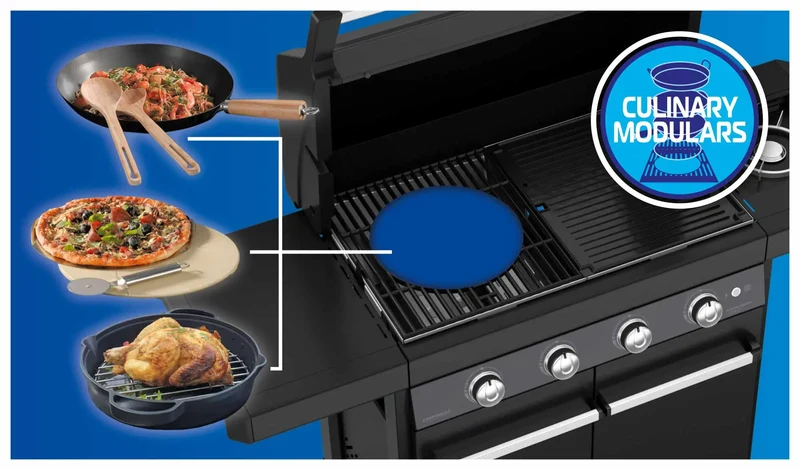 Campingaz Select 4 LX Plus SBS Gasgrill | 4 Brenner mit Searing Boost System
