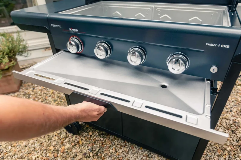 Campingaz Select 4 LX Plus SBS Gasgrill | 4 Brenner mit Searing Boost System