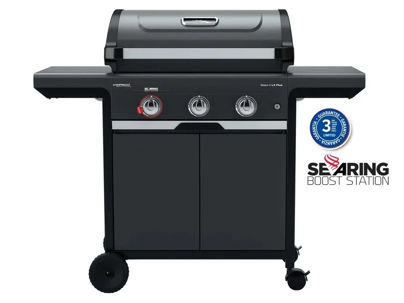 Campingaz Select 3 LX Plus SBS Gasgrill | 3 Brenner mit Searing Boost System