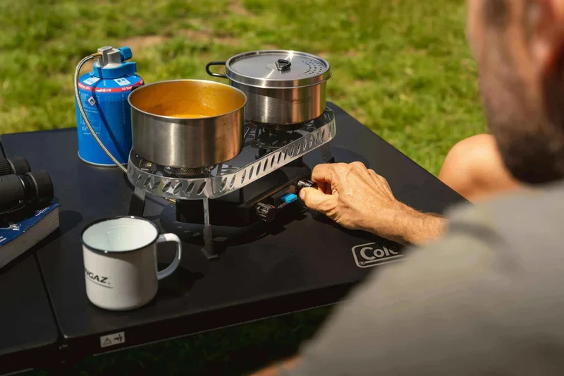 Campingaz Gaskocher Camp & Trek Twin Connect CV | 2 Brenner