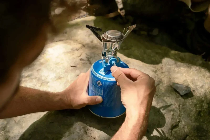 Campingaz Gaskocher Twister Connect CV PZ | mit Piezozündung | 1 Brenner
