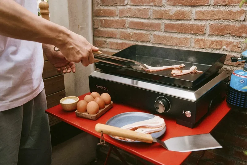 Campingaz Othello 1 CV Plancha-Gasgrill | Heiße Grillpllatte | 1 Brenner