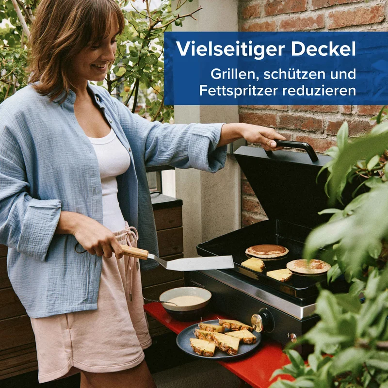 Campingaz Sigma 1 CV Plancha-Gasgrill | Heiße Grillplatte | 1 Brenner