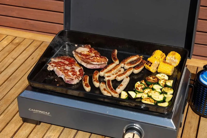 Campingaz Sigma 1 CV Plancha-Gasgrill | Heiße Grillplatte | 1 Brenner