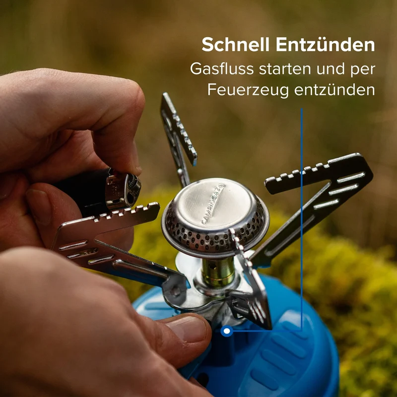 Campingaz Gaskocher Camping 206 S | Stechkartuschenkocher | 1 Brenner