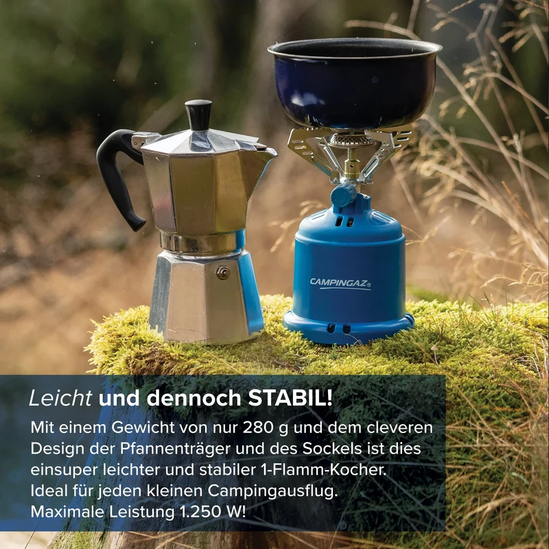 Campingaz Gaskocher Camping 206 S | Stechkartuschenkocher | 1 Brenner