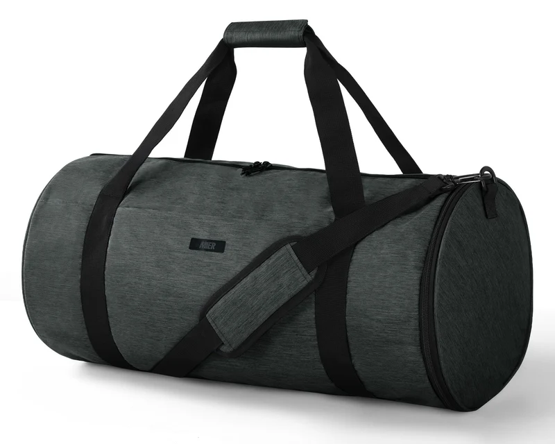 Sports Duffle Bag with Shoe Compartment & Wet Pocket