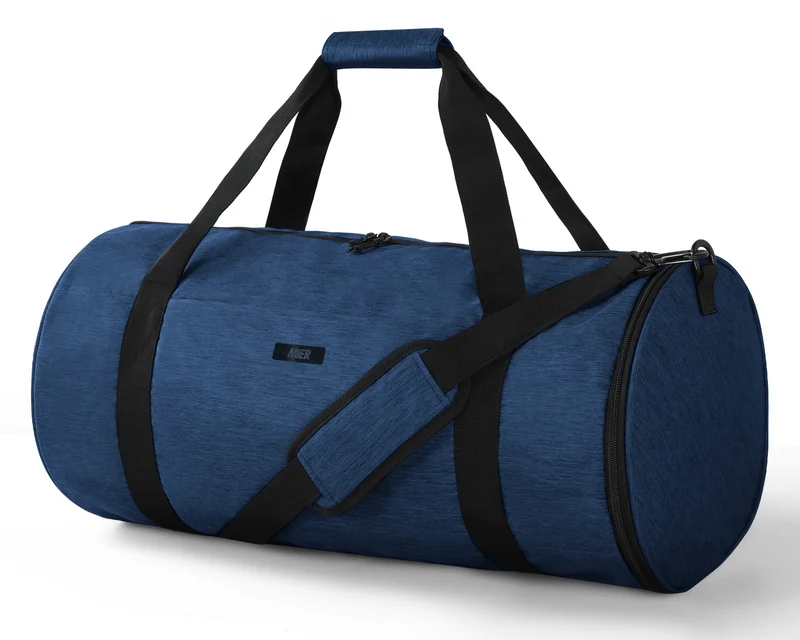 Sports Duffle Bag with Shoe Compartment & Wet Pocket