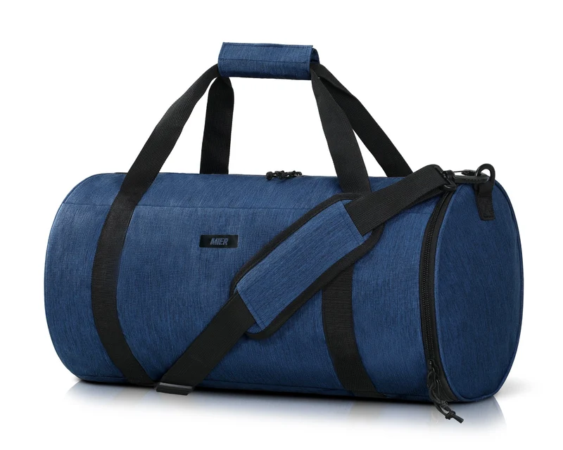 Sports Duffle Bag with Shoe Compartment & Wet Pocket