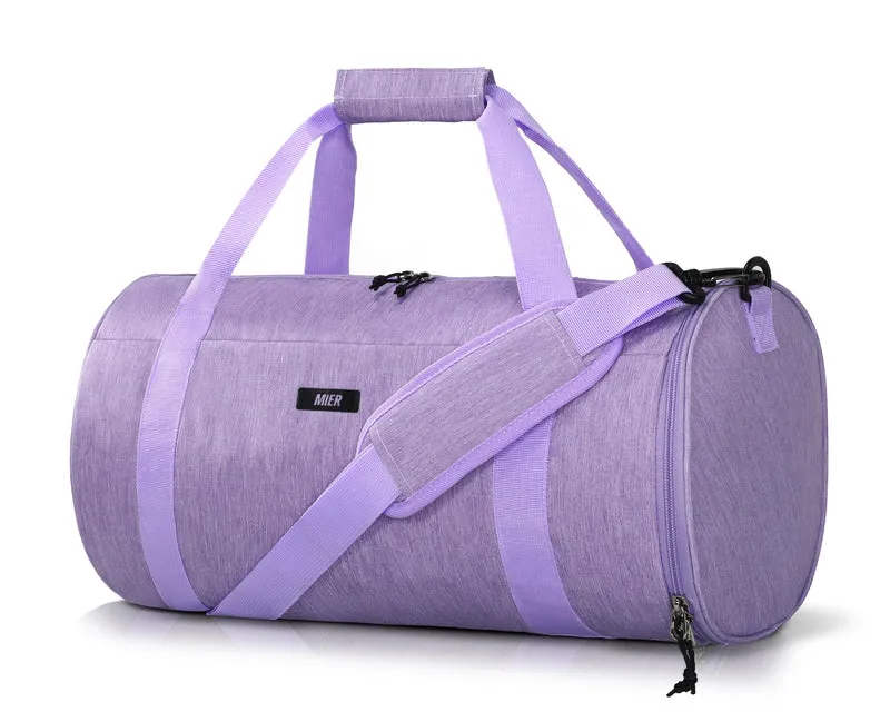 Sports Duffle Bag with Shoe Compartment & Wet Pocket