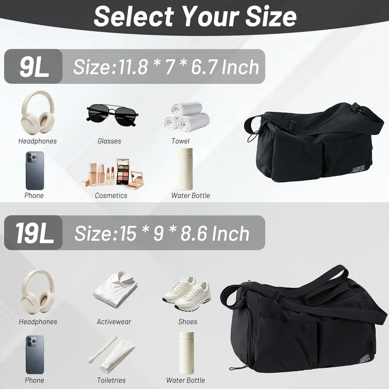 Women's Gym Bag Sports Duffel Bag with Wet Pocket