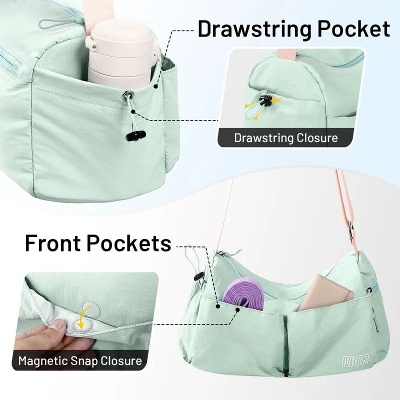 Women's Gym Bag Sports Duffel Bag with Wet Pocket