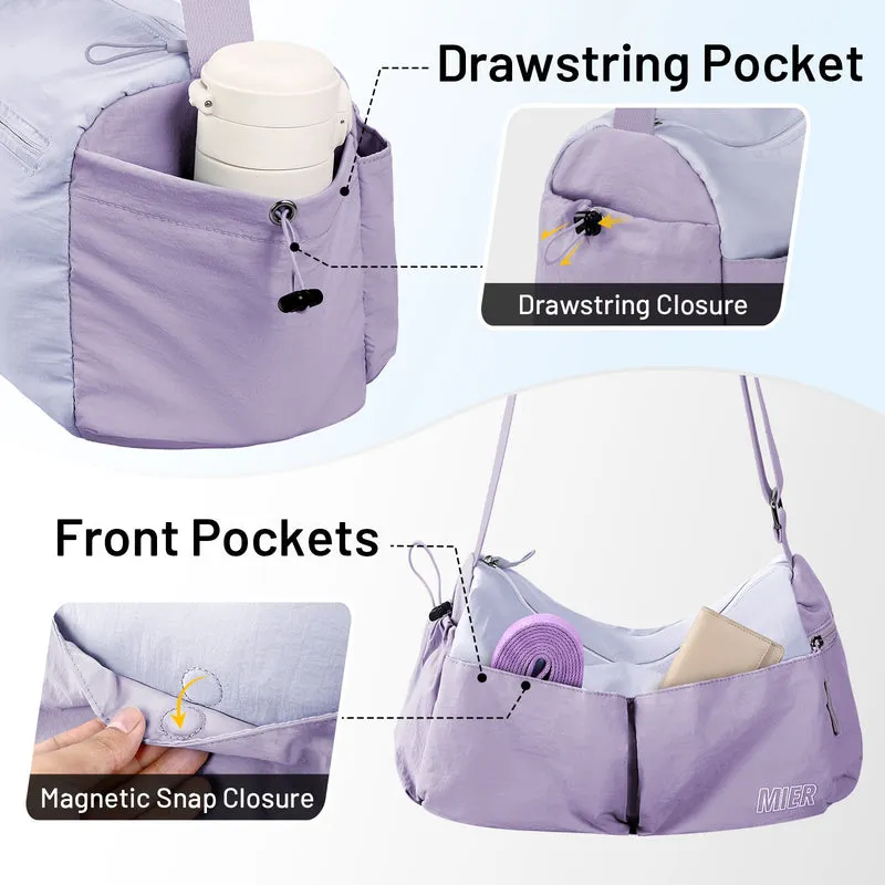 Women's Gym Bag Sports Duffel Bag with Wet Pocket