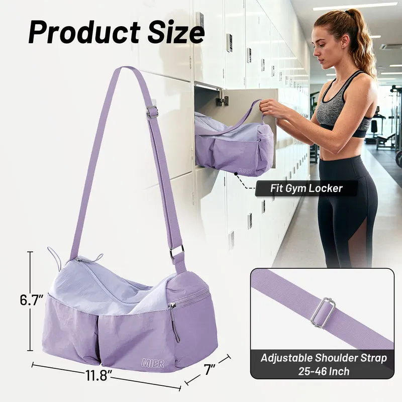 Women's Gym Bag Sports Duffel Bag with Wet Pocket