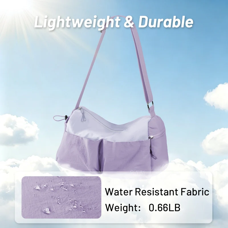 Women's Gym Bag Sports Duffel Bag with Wet Pocket