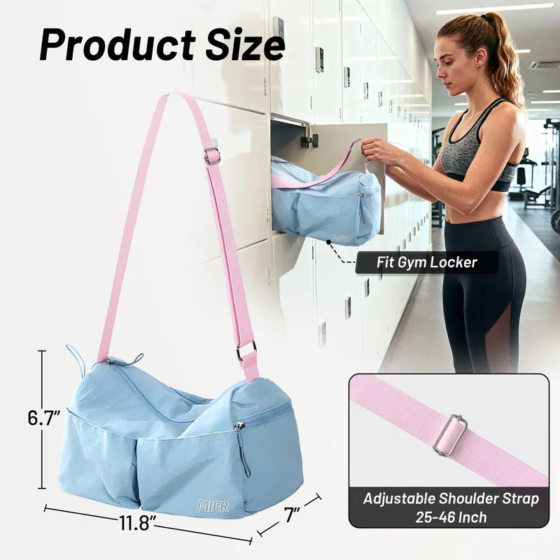 Women's Gym Bag Sports Duffel Bag with Wet Pocket