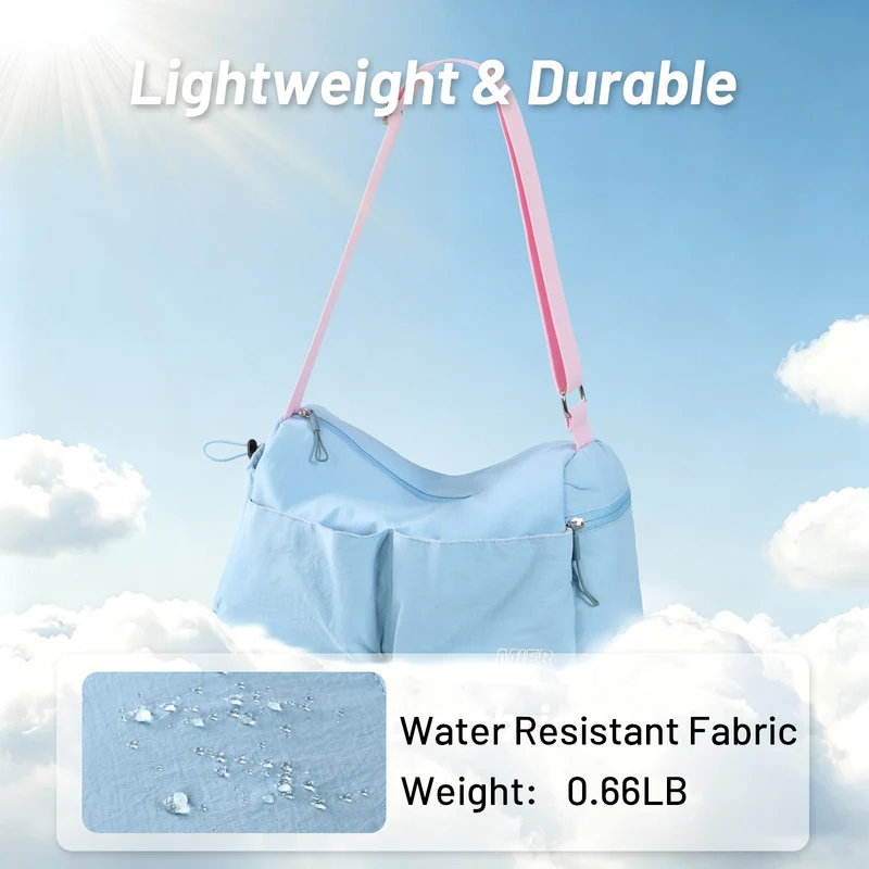 Women's Gym Bag Sports Duffel Bag with Wet Pocket