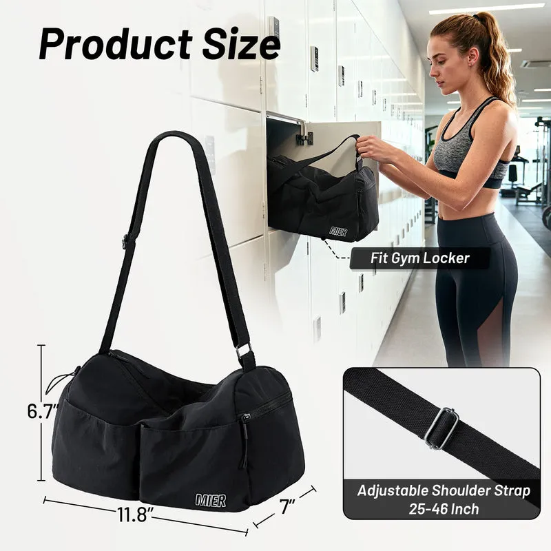 Women's Gym Bag Sports Duffel Bag with Wet Pocket