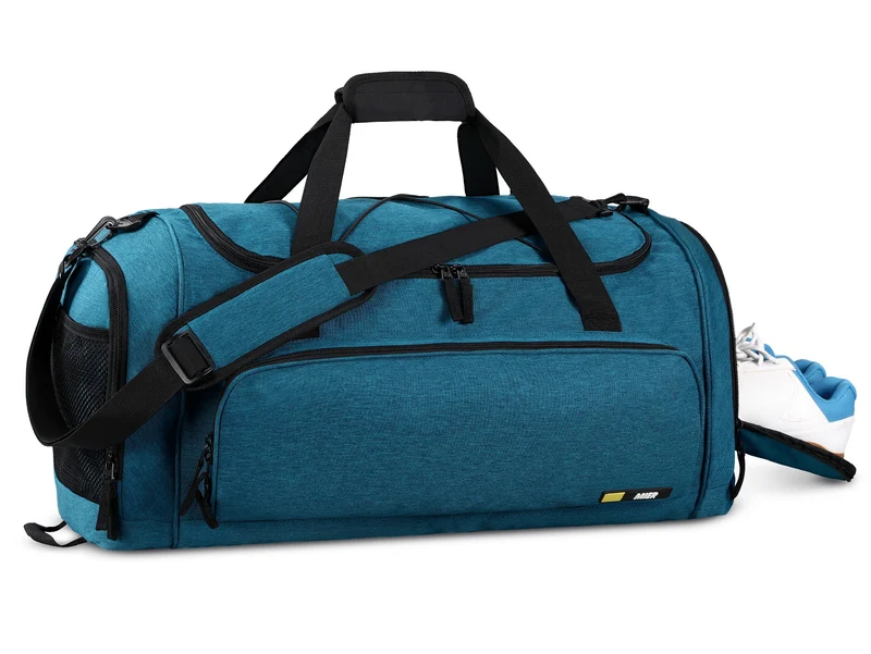 Large Sports Gym Bag Duffel Bag with Shoe Compartment
