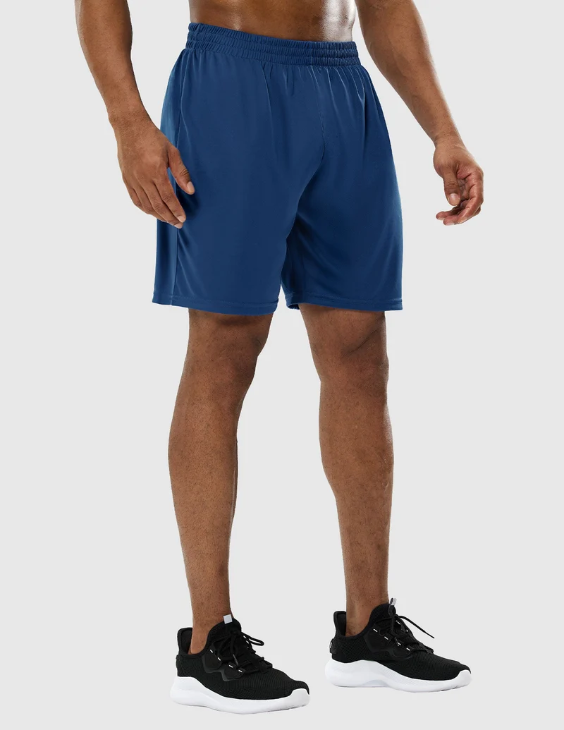 Men's Quick-Dry Athletic Running Shorts without Pockets