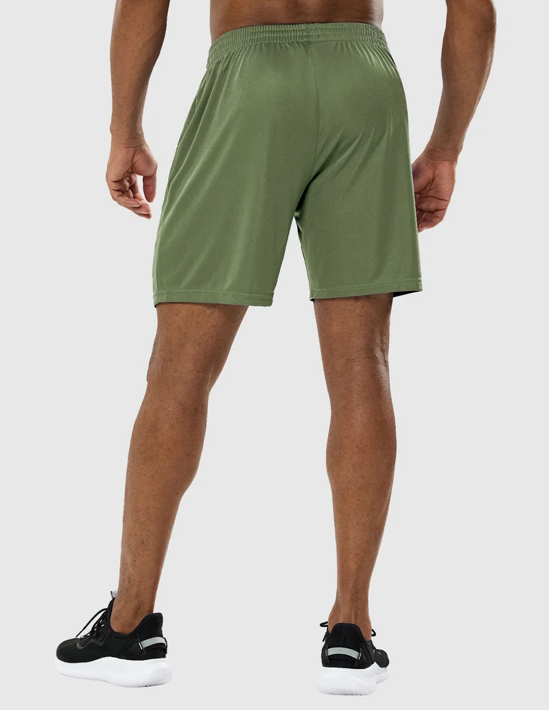 Men's Quick-Dry Athletic Running Shorts without Pockets