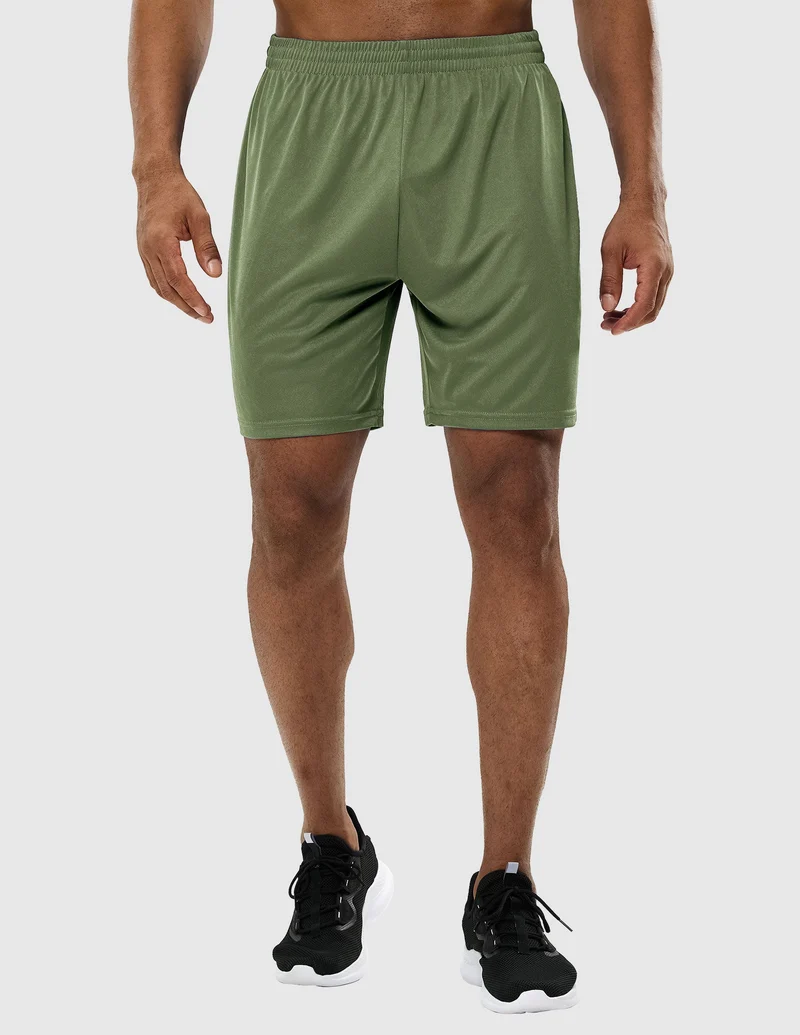 Men's Quick-Dry Athletic Running Shorts without Pockets
