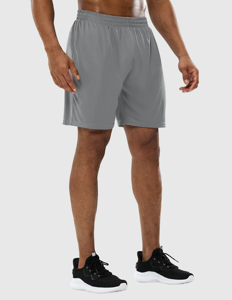 Men's Quick-Dry Athletic Running Shorts without Pockets