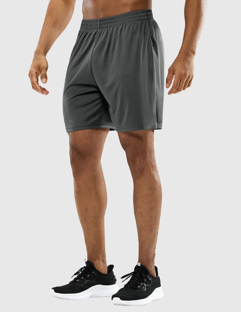 Men's Quick-Dry Athletic Running Shorts without Pockets