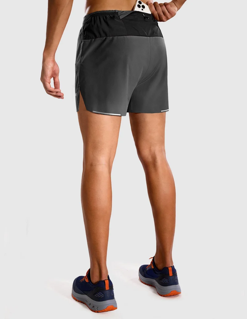 Limitless Men's 3.5" Running Shorts Marathon Training Shorts with Liner