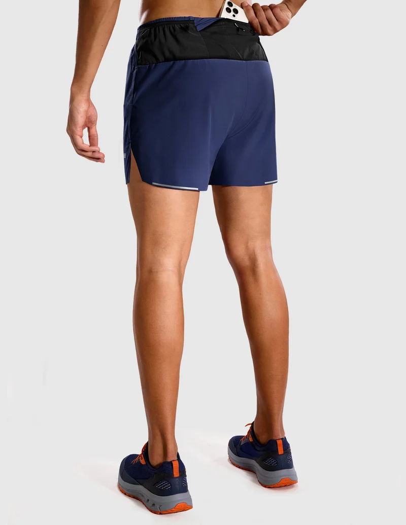 Limitless Men's 3.5" Running Shorts Marathon Training Shorts with Liner